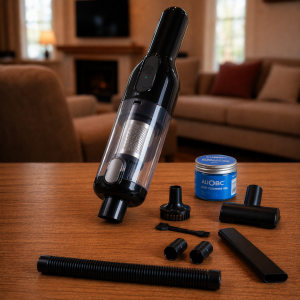 22000Pa cordless handheld vacuum cleaner with nozzle attachments