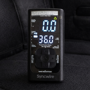 Syncwire portable tyre inflator air compressor 150PSI digital display