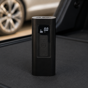 Rechargeable portable air pump digital display inflator with digital screen
